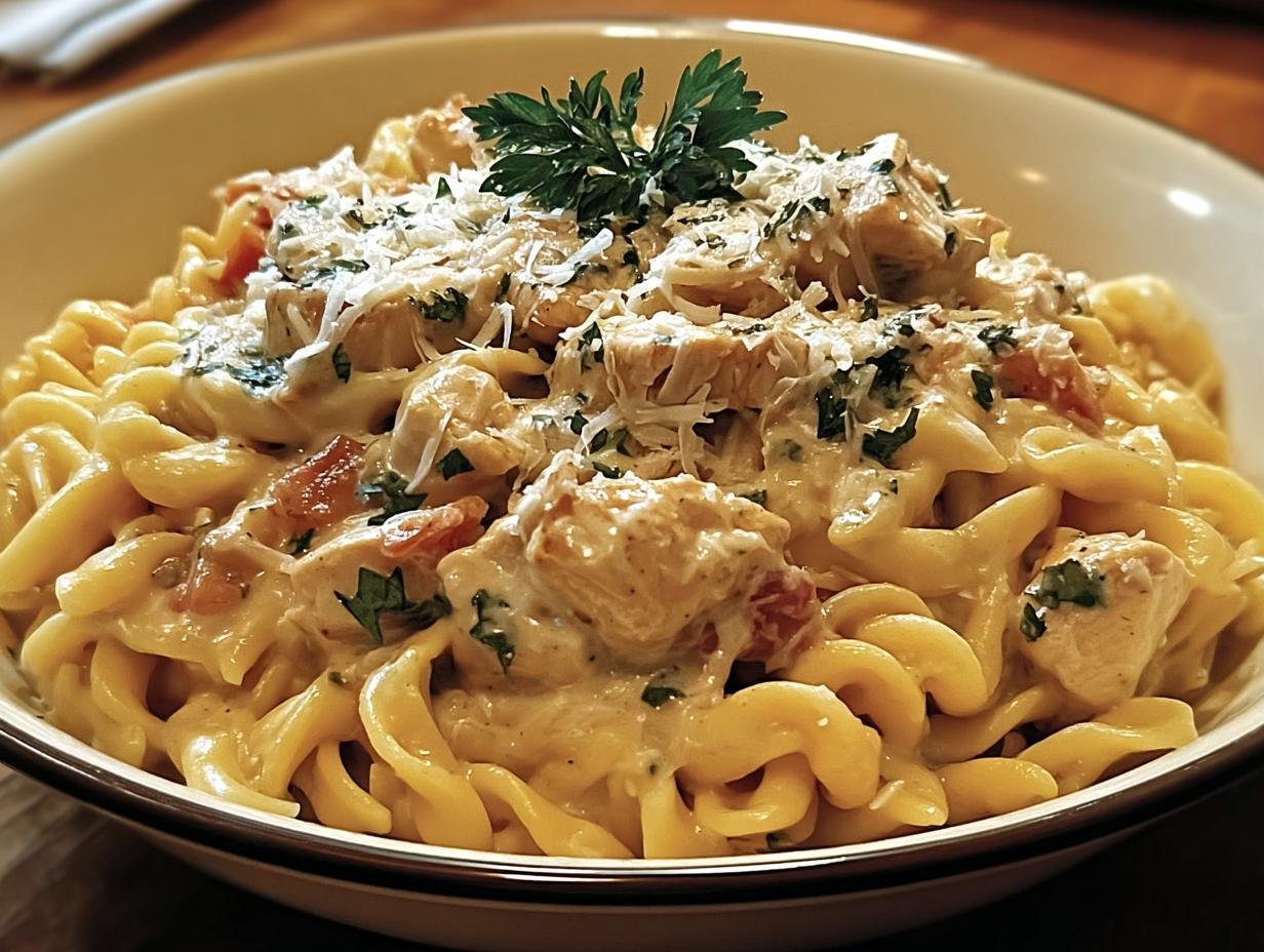 Crockpot Garlic Parmesan Chicken: 1 Amazing Easy Meal