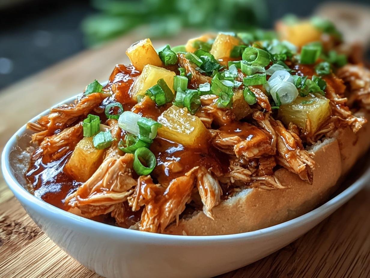 Amazing Crockpot Pineapple BBQ Chicken Dinner - Crockpot Pineapple Bbq Chicken - main visual representation