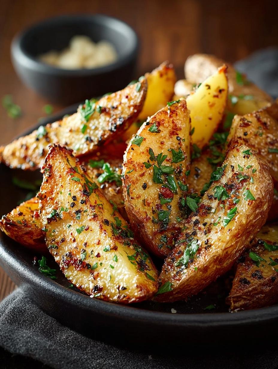 Garlic Butter Potato Wedges: 7 Reasons to Love This Dish - Garlic Butter Potato Wedges - main visual representation