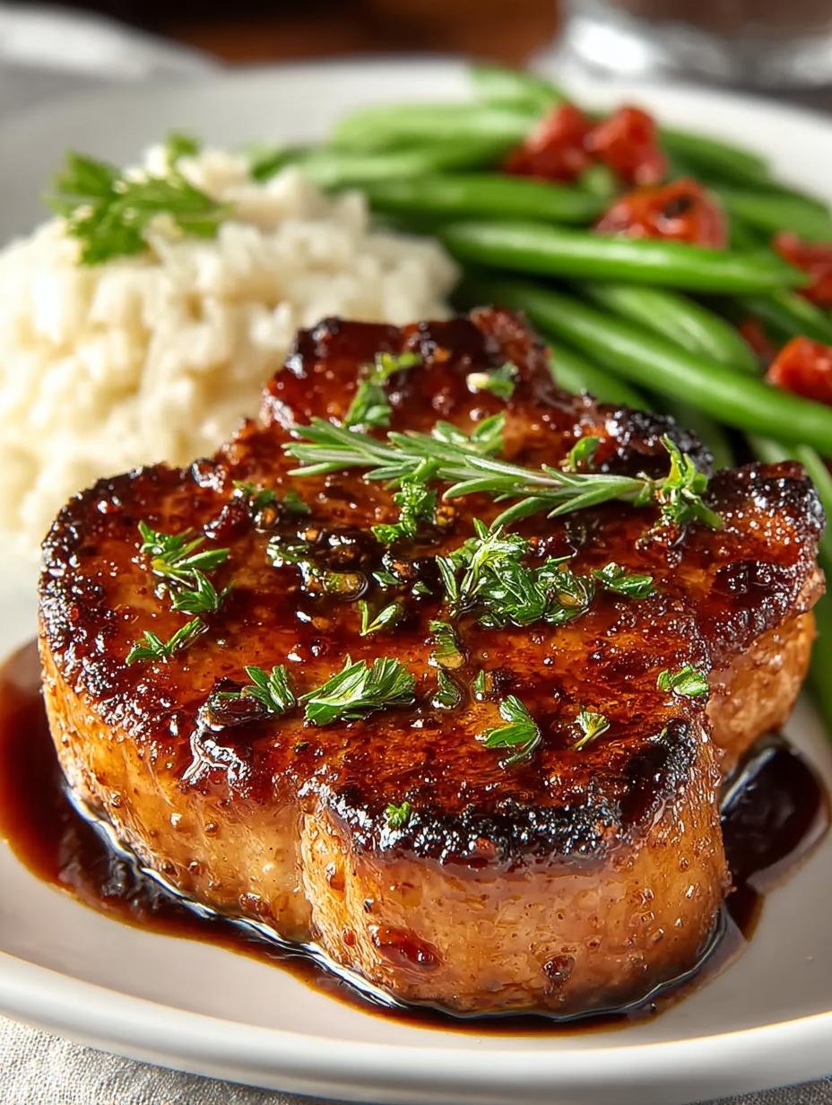 Glazed Pork Chops