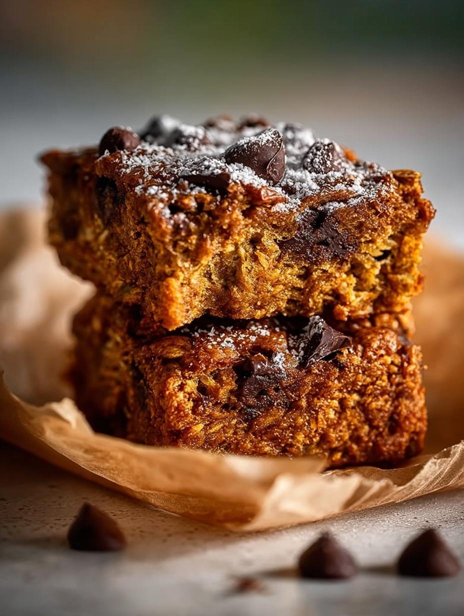 Healthy Pumpkin Oatmeal Bars: 16 Guilt-Free Delights - Healthy Pumpkin Oatmeal Bars - main visual representation