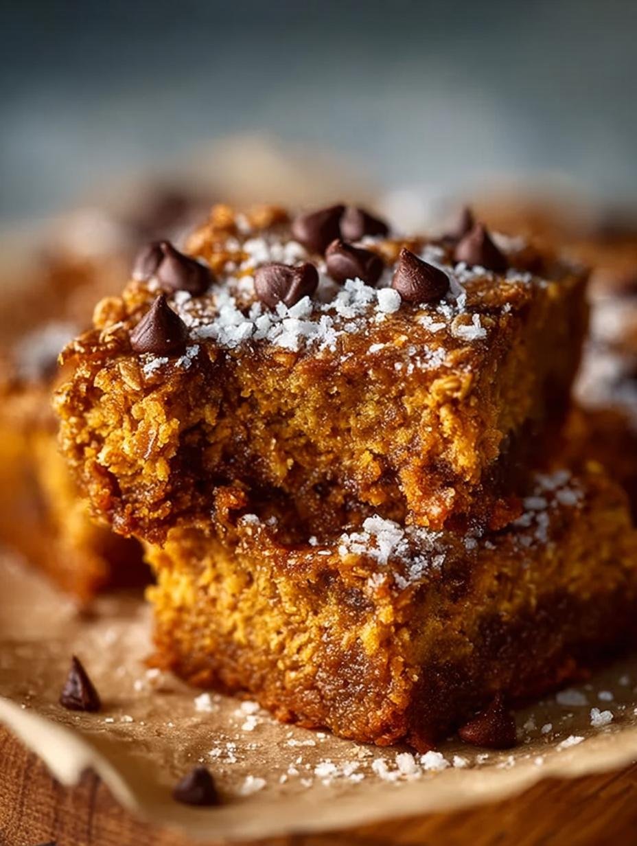 Healthy Pumpkin Oatmeal Bars: 16 Guilt-Free Delights - Healthy Pumpkin Oatmeal Bars - additional detail