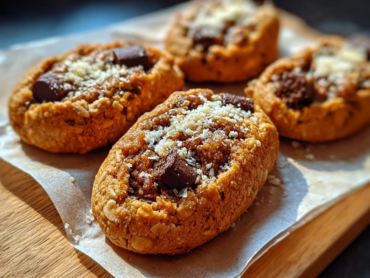 Ingredient Chocolate Oat Cookies: 4 Amazing Steps