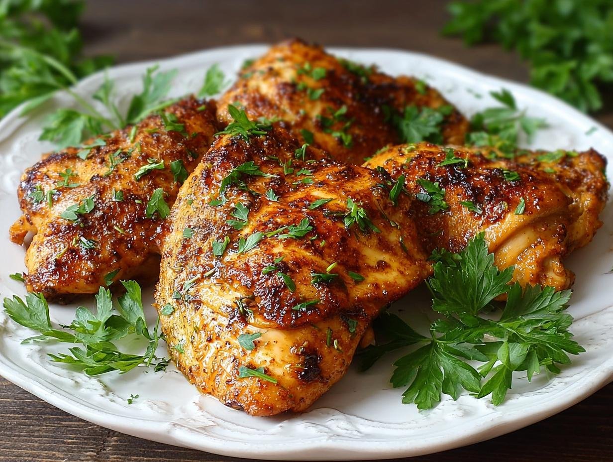 Juicy Honey Dijon Chicken: 4 servings of amazing flavor