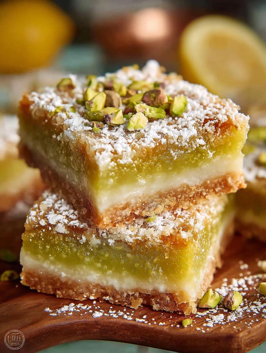Lemon Pistachio Bars: 5 Irresistibly Zesty Treats - Lemon Pistachio Bars - main visual representation