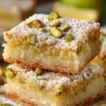Lemon Pistachio Bars