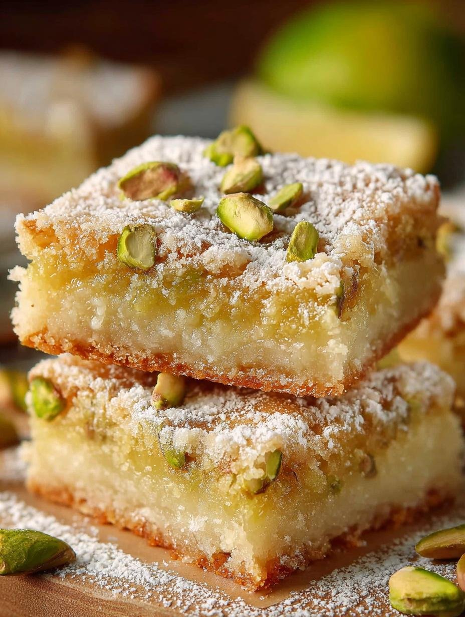 Lemon Pistachio Bars: 5 Irresistibly Zesty Treats