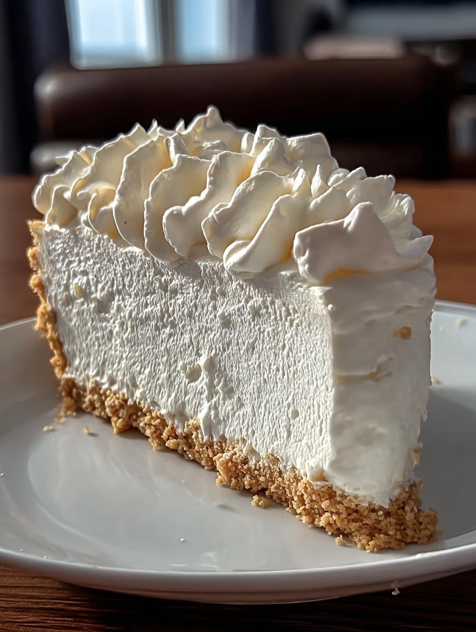 Amazing Marshmallow Whip Cheesecake: 1 Cloud Nine Delight - Marshmallow Whip Cheesecake - additional detail
