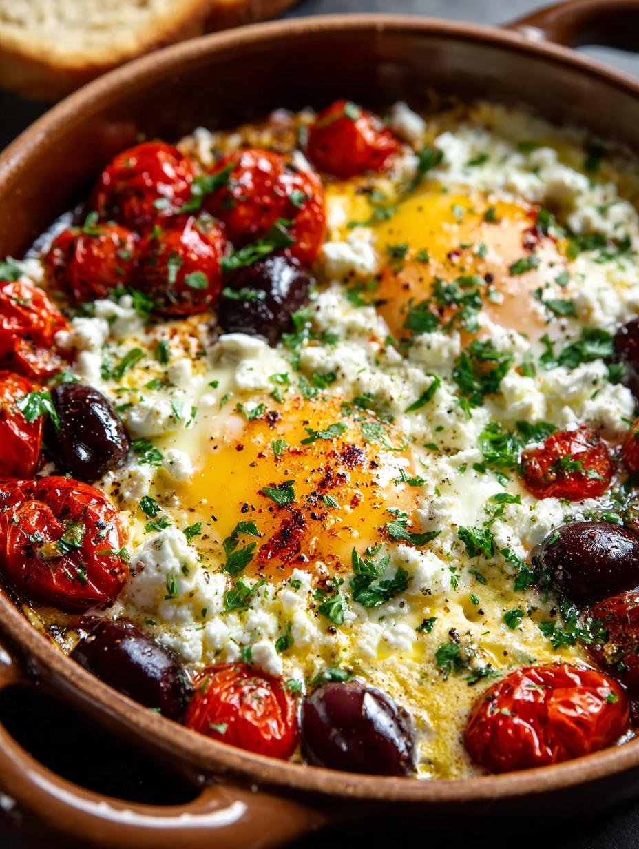 Mediterranean Baked Feta Eggs: 7 Reasons to Love This Dish - Mediterranean Baked Feta Eggs - main visual representation
