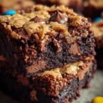 Monster Cookie Fudgy Brownies