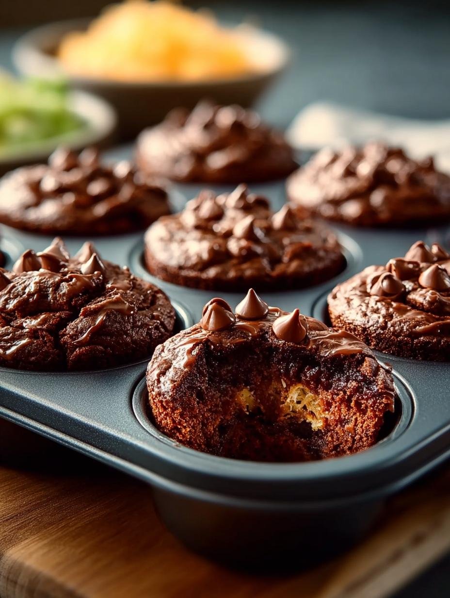 Muffin Pan Brownies: 12 Irresistible Bites of Joy - Muffin Pan Brownies - main visual representation