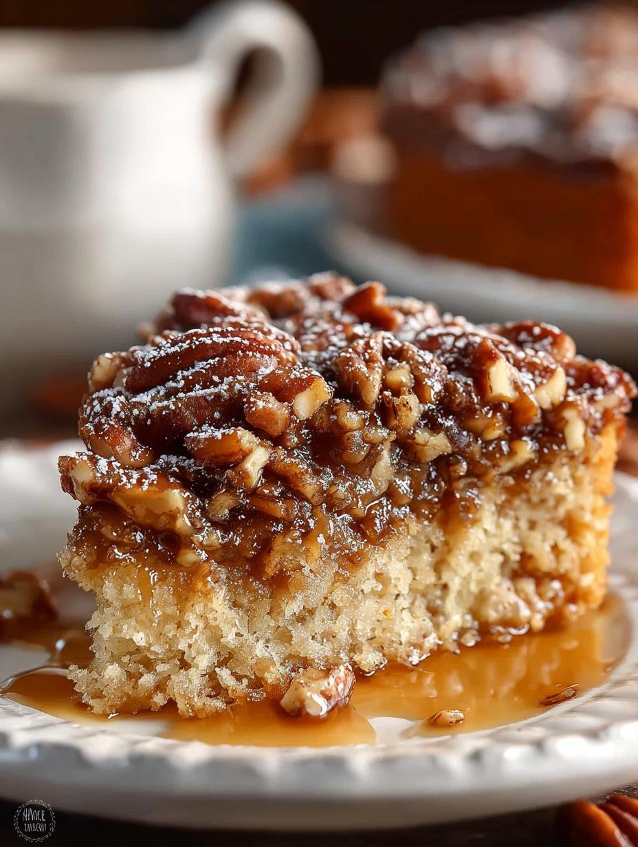 Pecan Pie Cake: The Ultimate Southern Delight to Savor - Pecan Pie Cake - additional detail