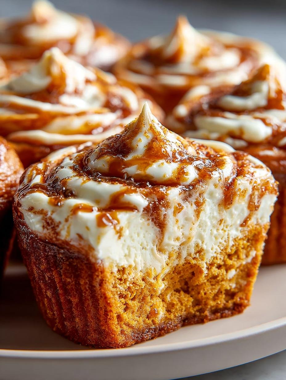 Pumpkin Cream Cheese Swirl Muffins: 12 Tantalizing Treats