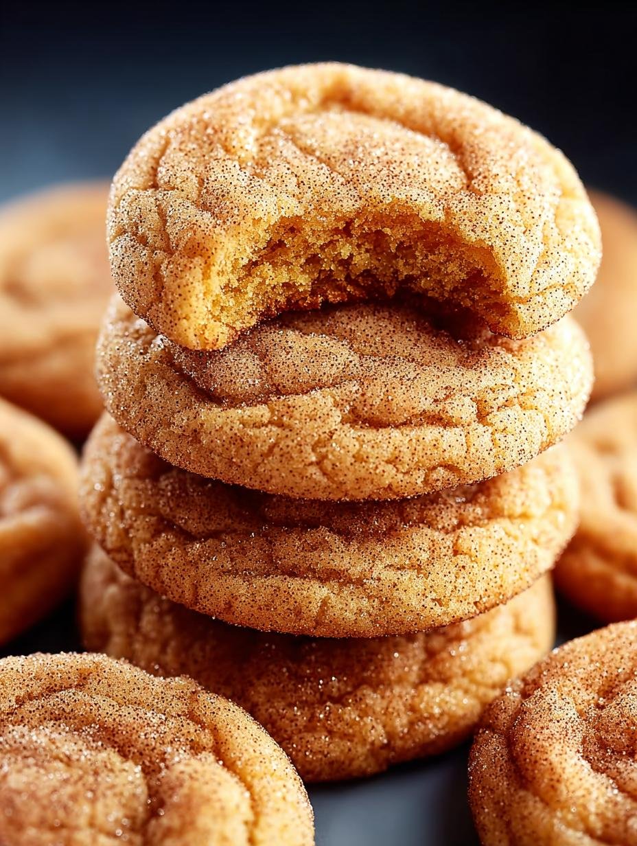 Irresistibly Soft Pumpkin Snickerdoodle Cookies for Fall - Pumpkin Snickerdoodle Cookies - additional detail