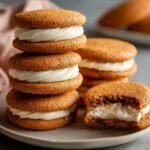 Pumpkin Spice Sandwich Cookies
