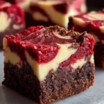 Red Velvet Cheesecake Brownies