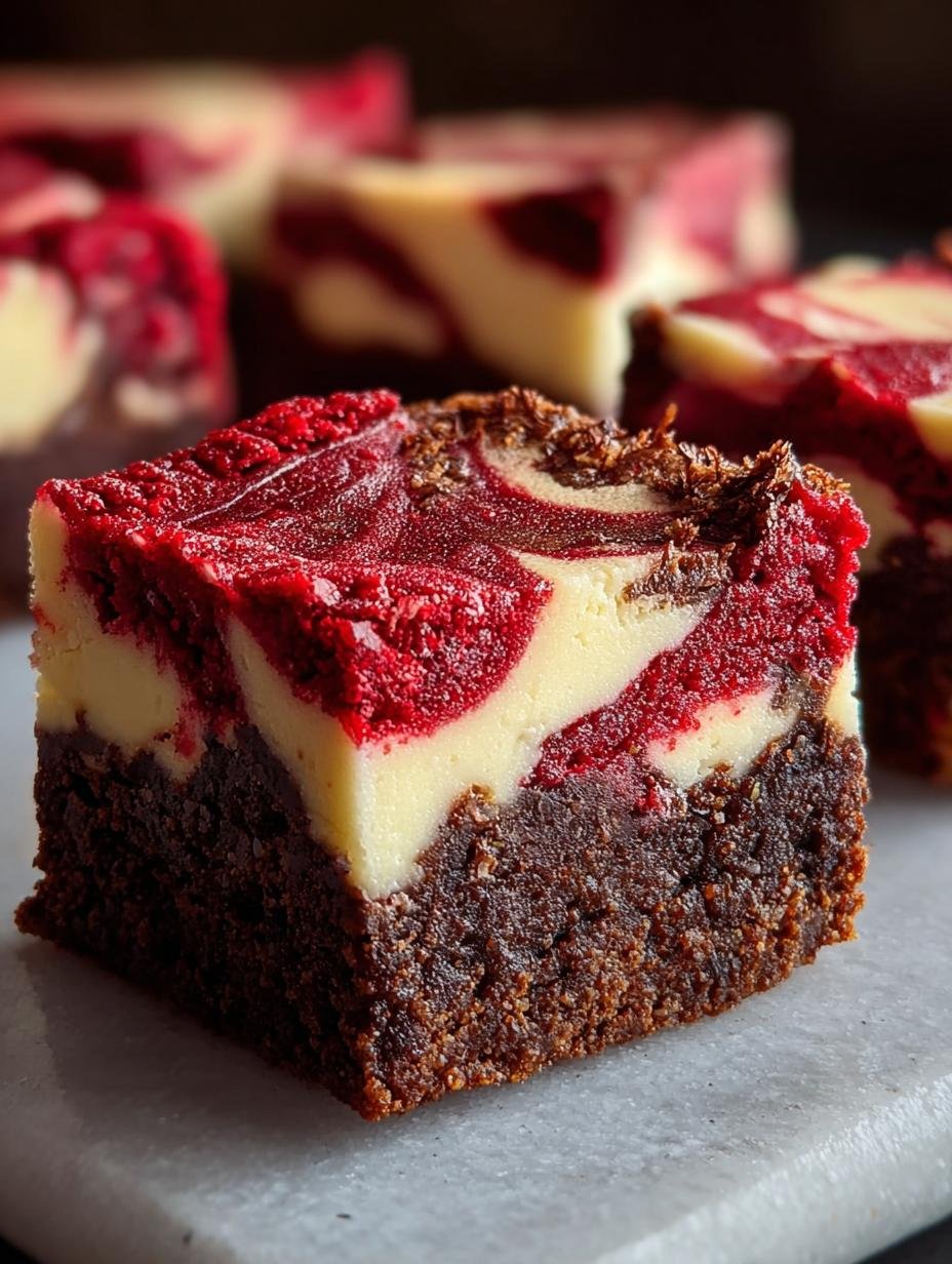 Perfect Red Velvet Cheesecake Brownies 1st Taste