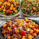 Roasted Pumpkin Chickpea Salad