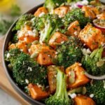 Roasted Sweet Potato Broccoli
