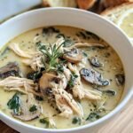 Rotisserie Chicken Mushroom Soup