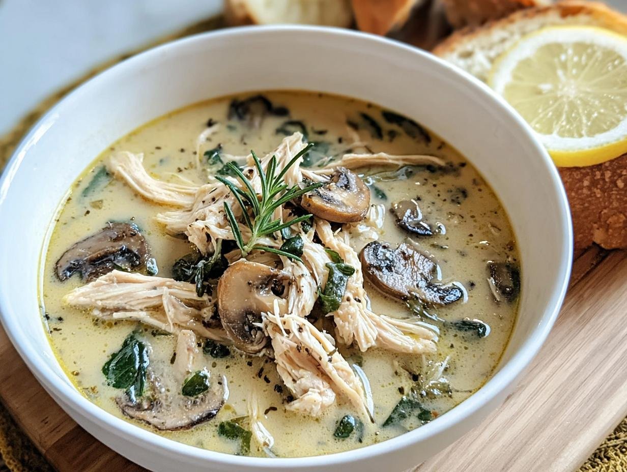 Rotisserie Chicken Mushroom Soup: 1 Amazing Comfort Dish