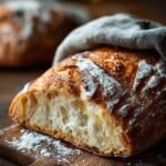 Rustic Italian Crusty Bread