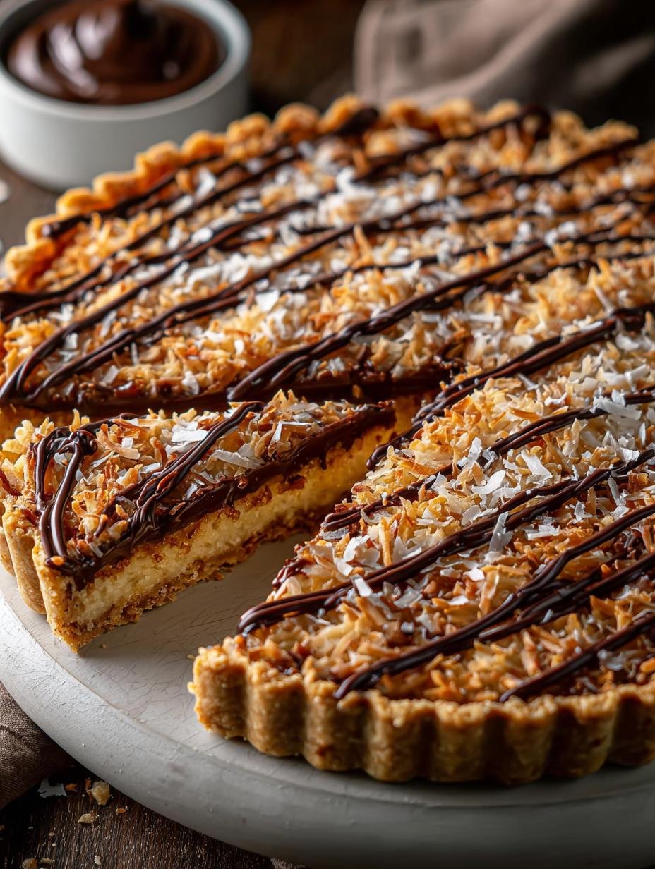 Epic Samoas Cookie Pie: 1 Amazing Dessert! - Samoas Cookie Pie - main visual representation