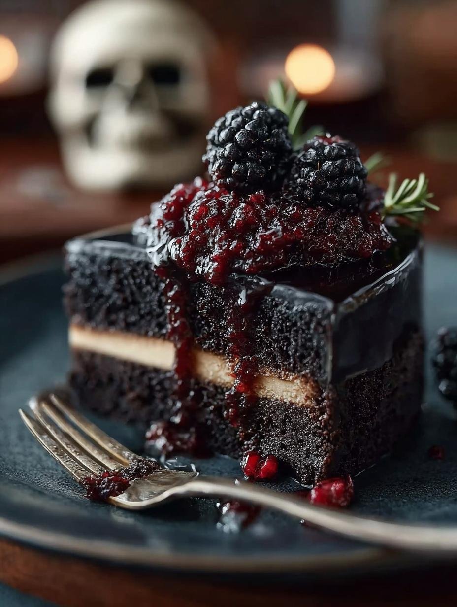 5 Reasons to Love Spooky Black Velvet Halloween Cake - Spooky Black Velvet Halloween - additional detail