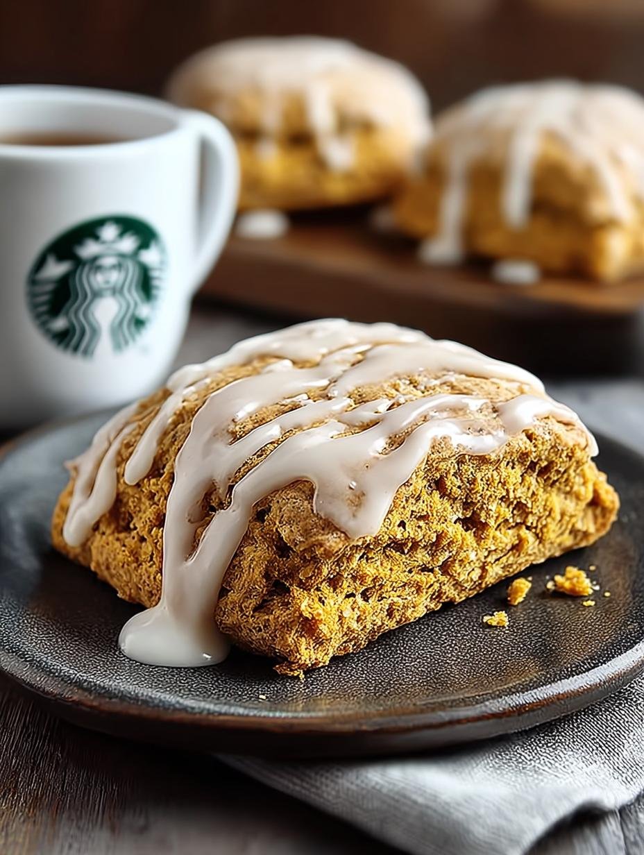 Starbucks Pumpkin Scones: 6 Cozy Fall Treats - Starbucks Pumpkin Scones - additional detail