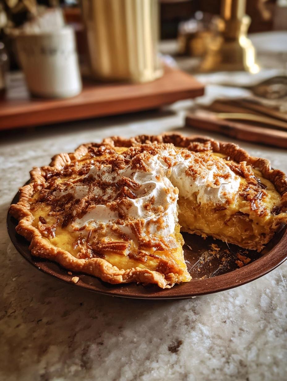 Irresistible Texas Trash Pie with a golden crust and gooey filling, perfect for sharing at gatherings