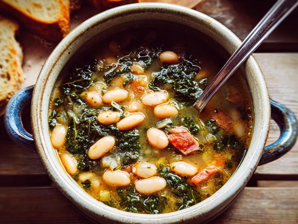 Amazing Tuscan Bean Soup: 7 Hearty Flavors - Tuscan Bean Soup - additional detail