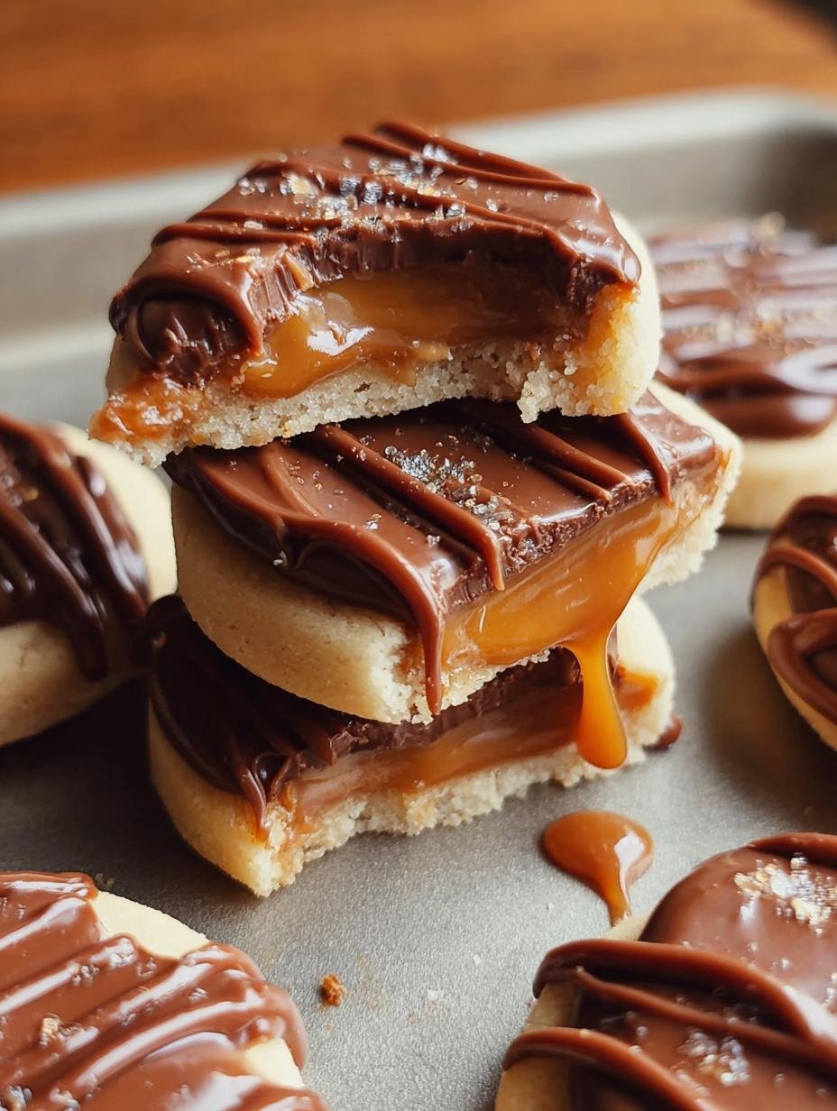 Amazing Twix Cookies: 10 Steps to Pure Bliss - Twix Cookies - additional detail