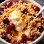 Apple Cranberry Crisp