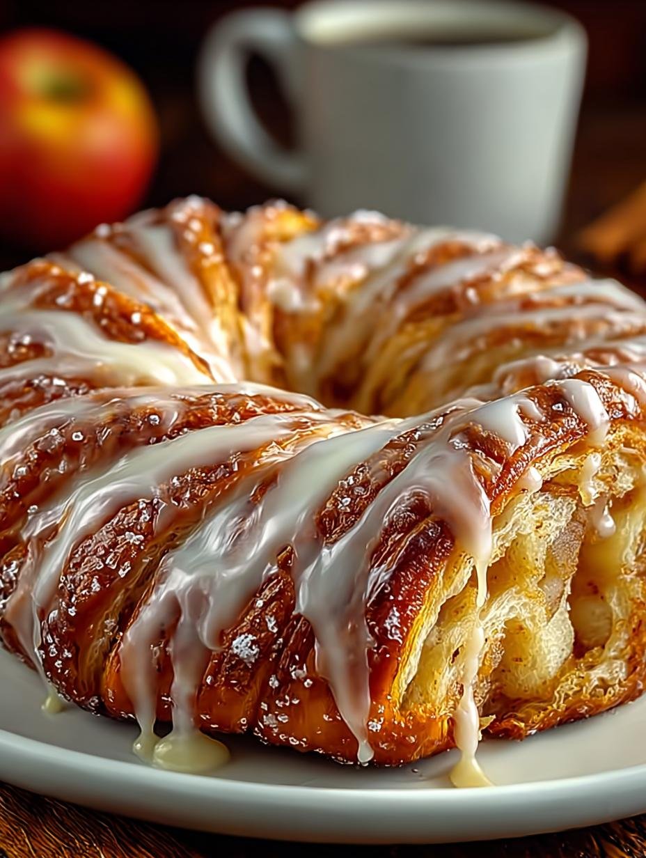 Apple Kringle with Vanilla Glaze: 7 Comforting Steps - Apple Kringle with Vanilla - main visual representation