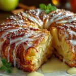 Apple Kringle with Vanilla