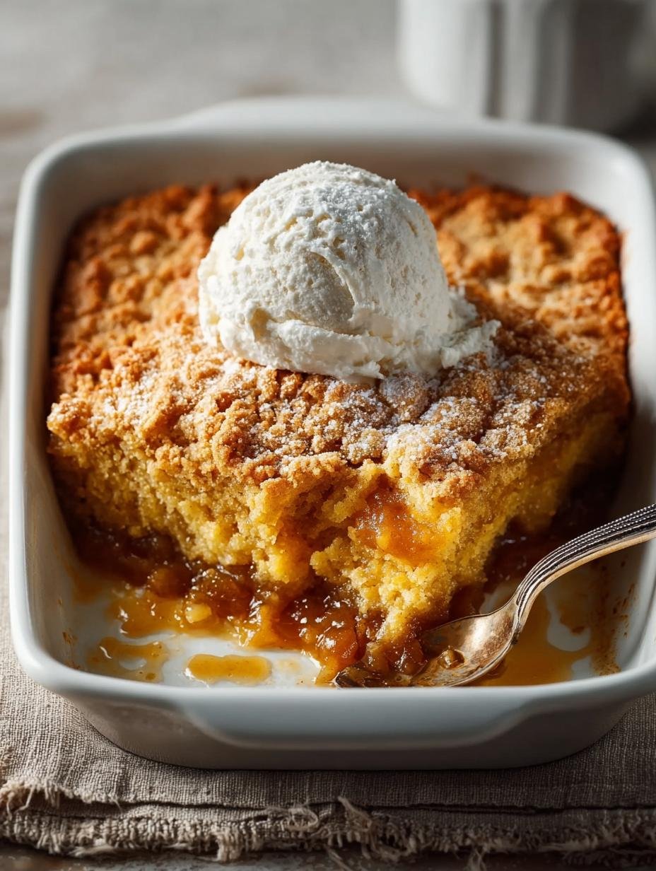 Apple Pumpkin Dump Cake