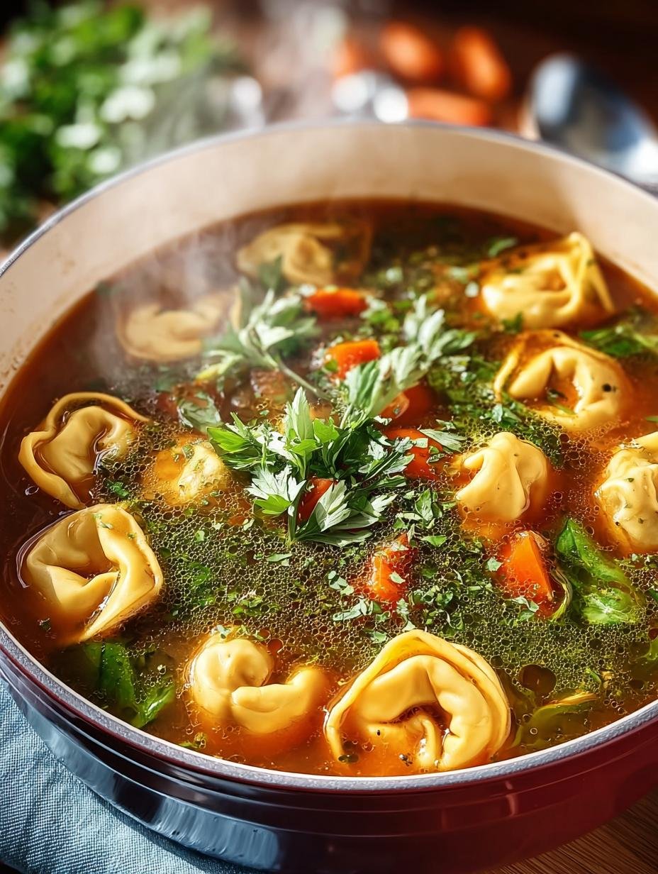 Cozy Autumn Tortellini Soup: 5 Reasons to Love It - Autumn Tortellini Soup - additional detail