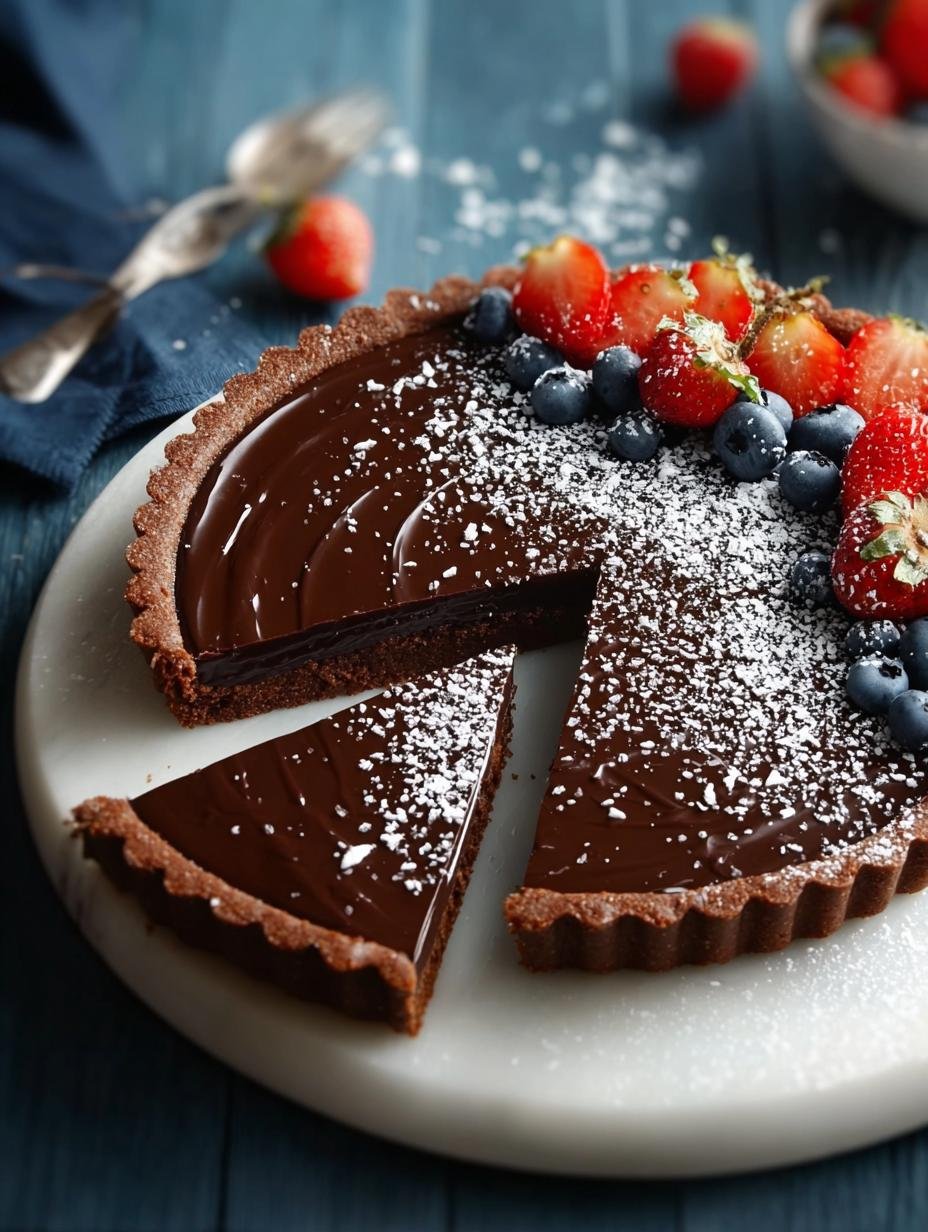 Bake Chocolate Tart: 8 Steps to an Irresistible Delight - Bake Chocolate Tart - additional detail