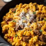 Butternut Squash Beef Pasta