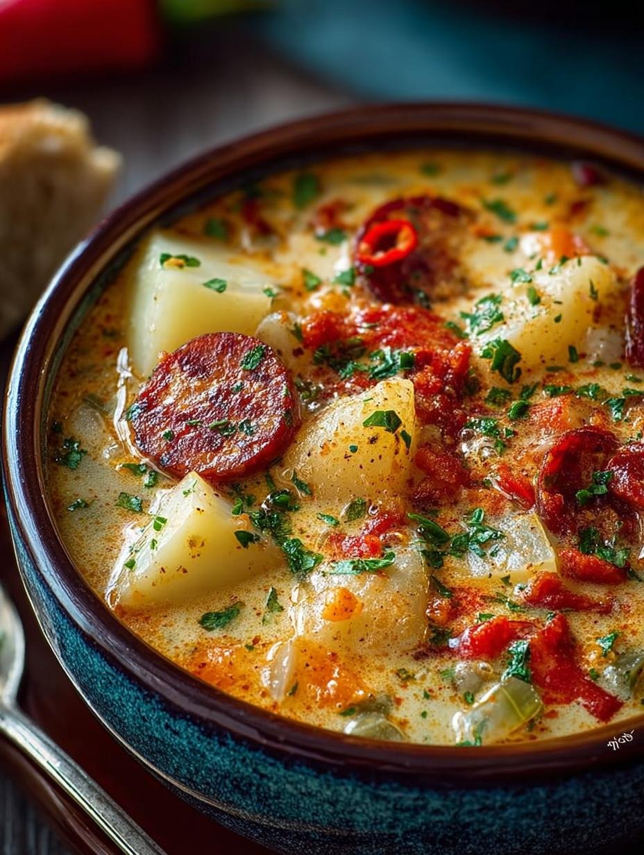 Cajun Potato Soup: 7 Steps to Cozy Comfort - Cajun Potato Soup - main visual representation