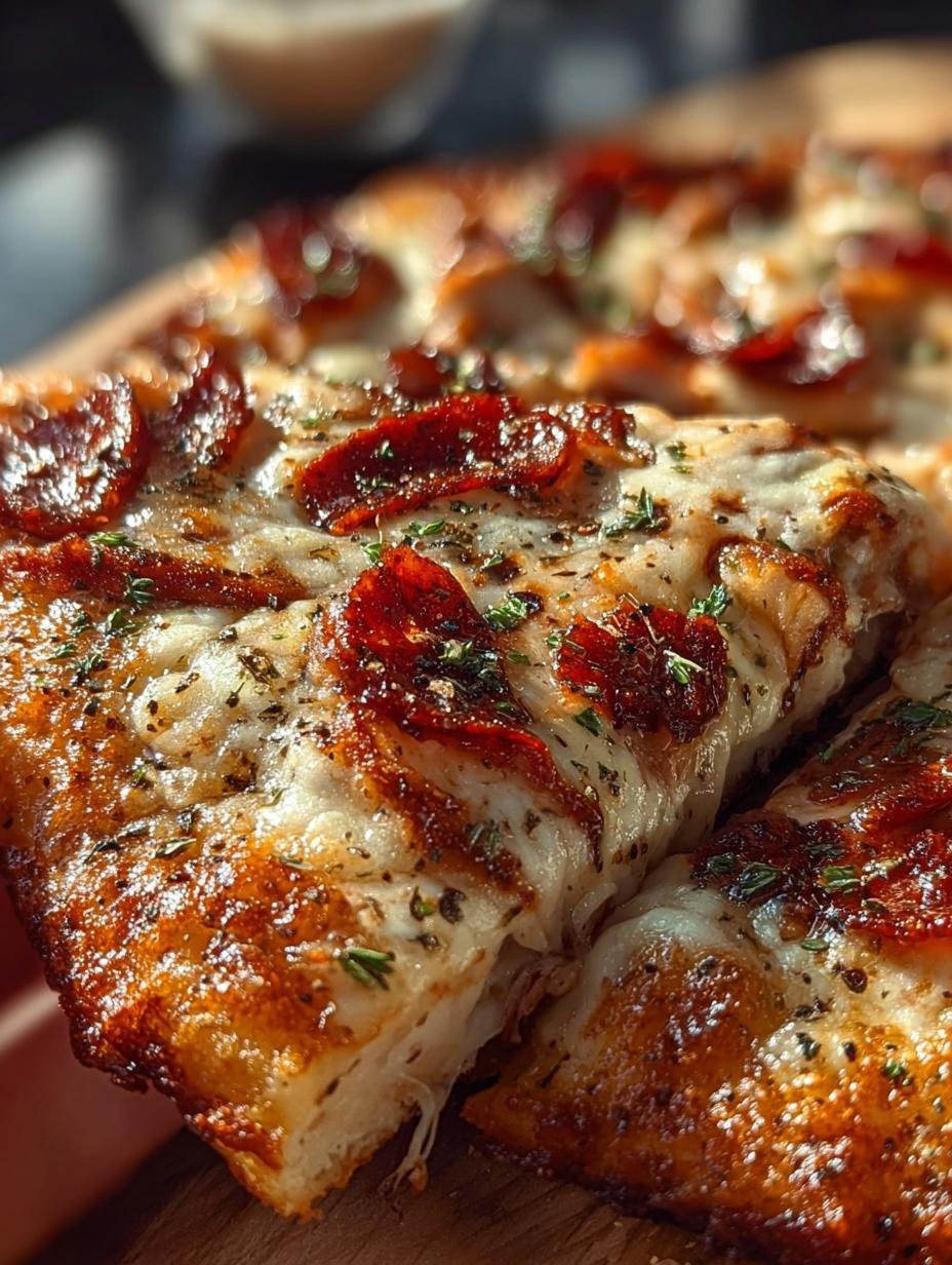 Chicken Crust Pizza