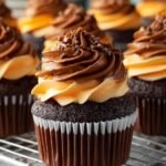 Chocolate Pumpkin Cupcakes