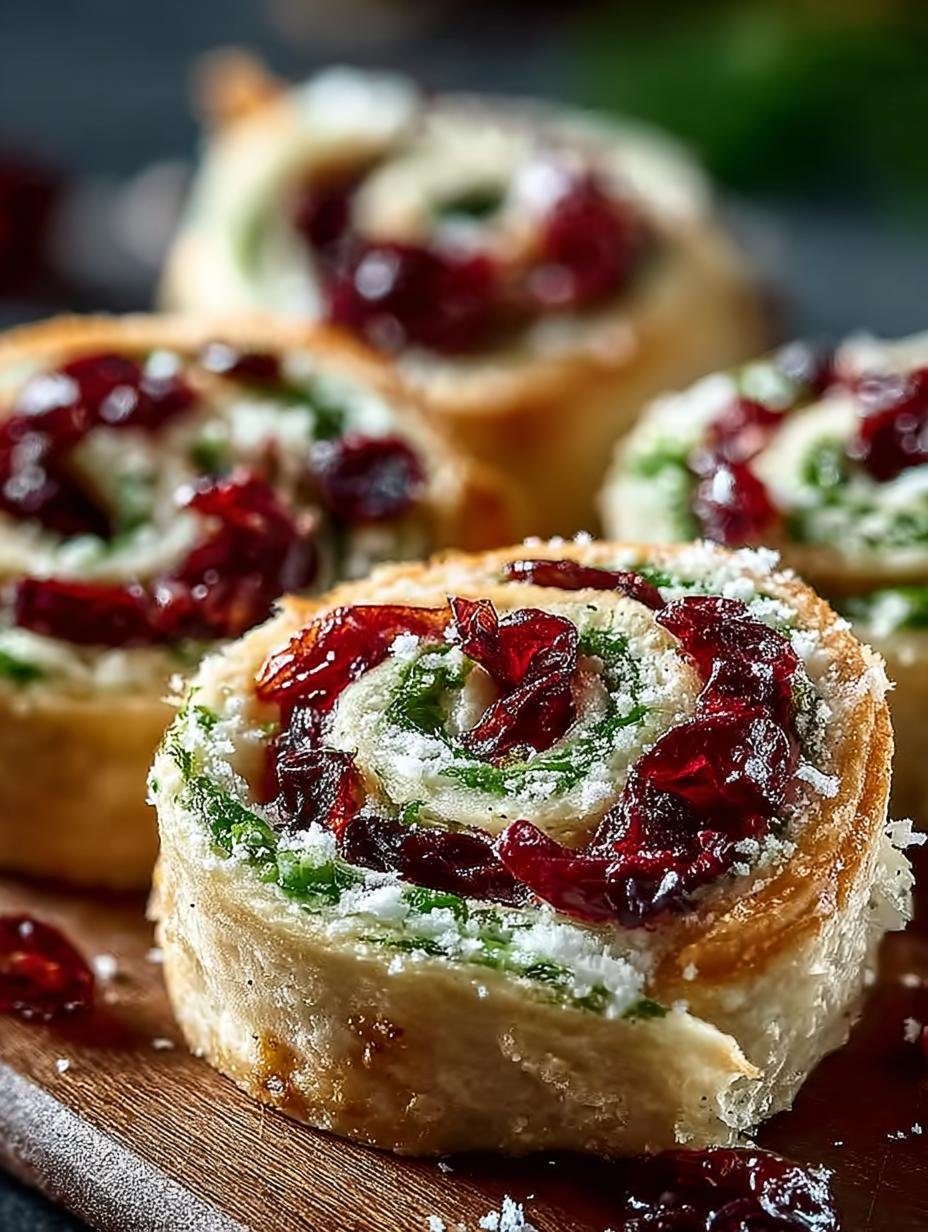 Christmas Cranberry Pinwheels: 16 Festive Treats to Delight - Christmas Cranberry Pinwheels - main visual representation