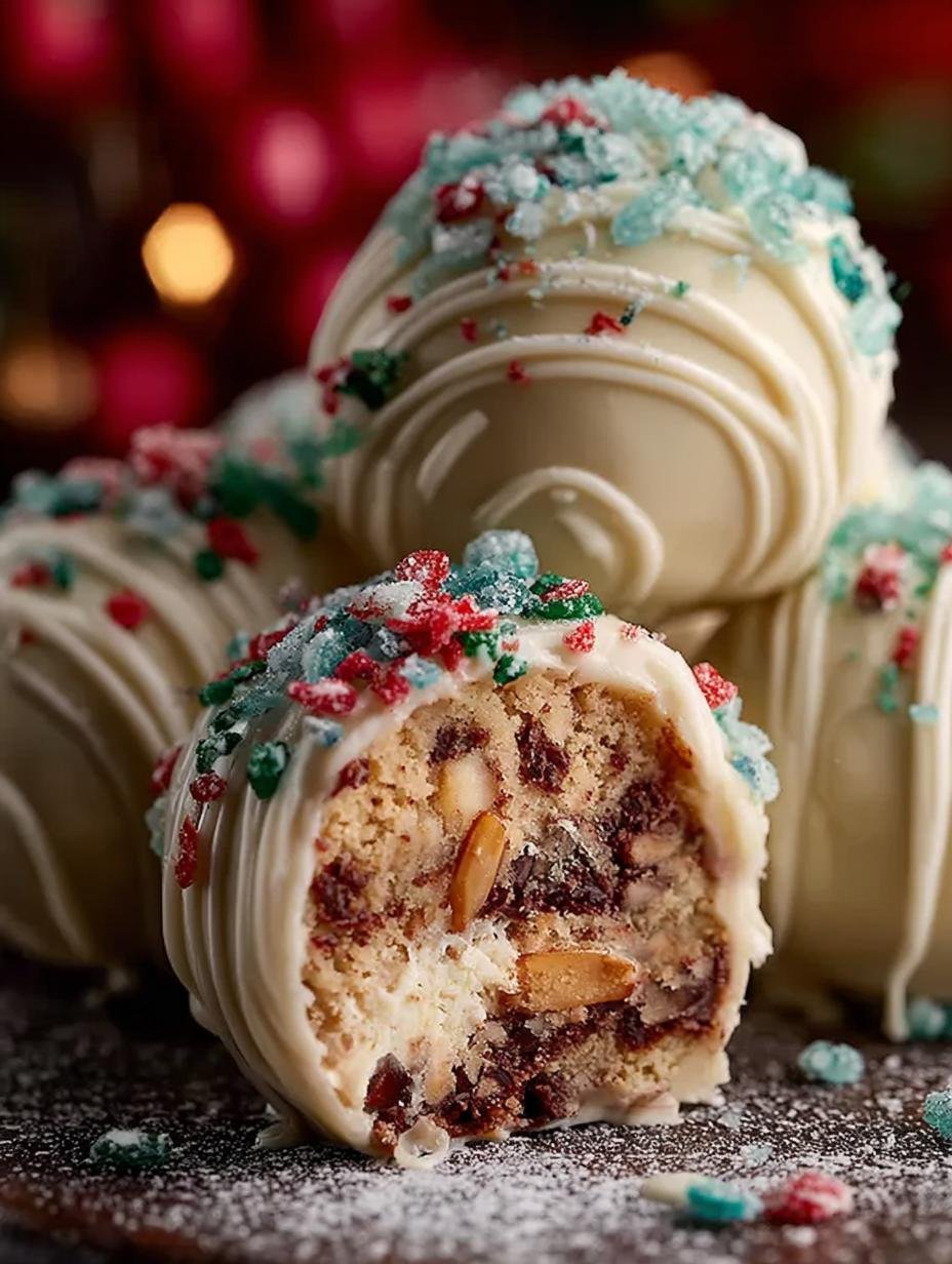 Christmas Tree Cake Truffles: 7 Festive Treats to Make - Christmas Tree Cake Truffles - additional detail