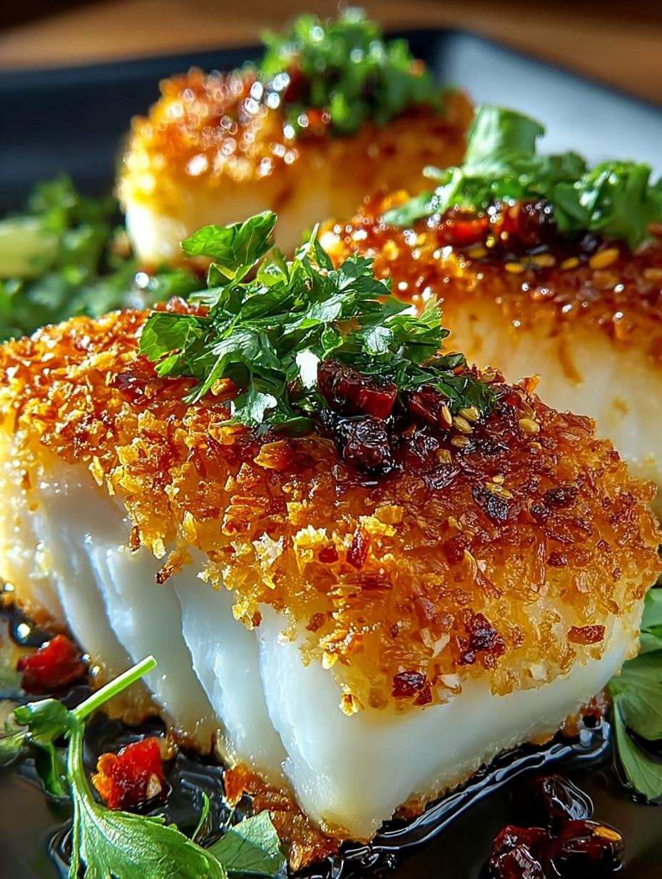 Coconut Crusted Fish Fillets