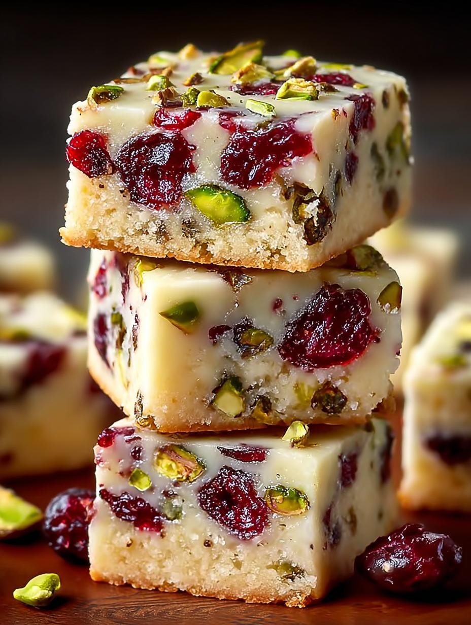 Cranberry Pistachio Shortbread Cookies: A Festive Delight - Cranberry Pistachio Shortbread Cookies - additional detail