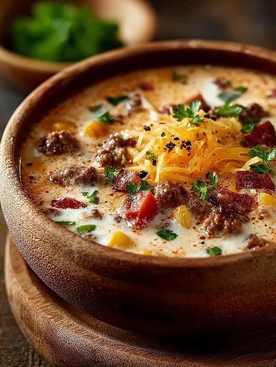 Creamy Cowboy Soup Cozy for Chilly Evenings - Creamy Cowboy Soup Cozy - additional detail