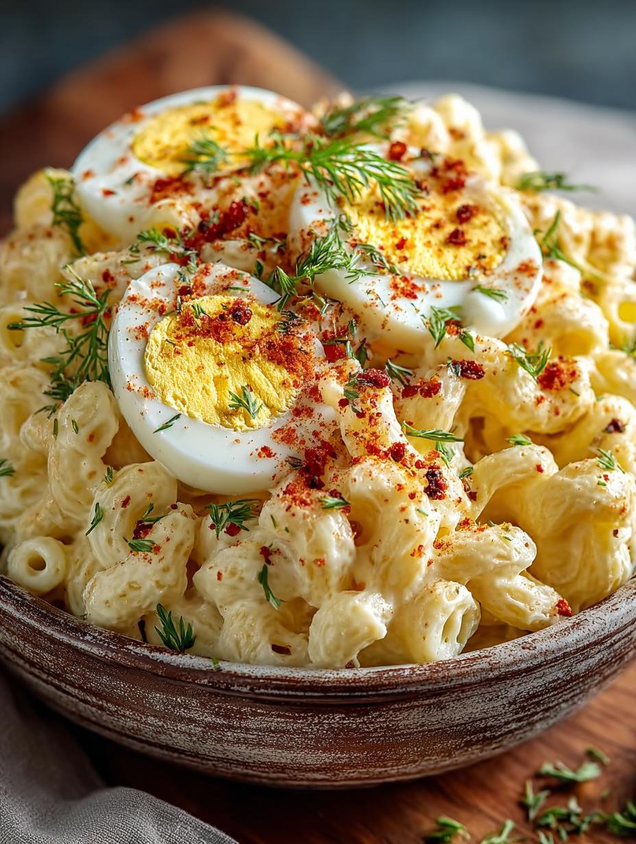Creamy Deviled Egg Macaroni: 6 Savory Variations to Try - Creamy Deviled Egg Macaroni - main visual representation