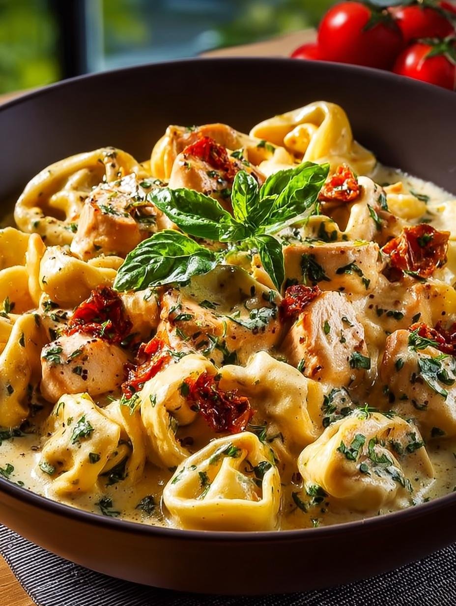 Delicious Crockpot Chicken Tortellini Recipe for Family - Crockpot Chicken Tortellini - main visual representation