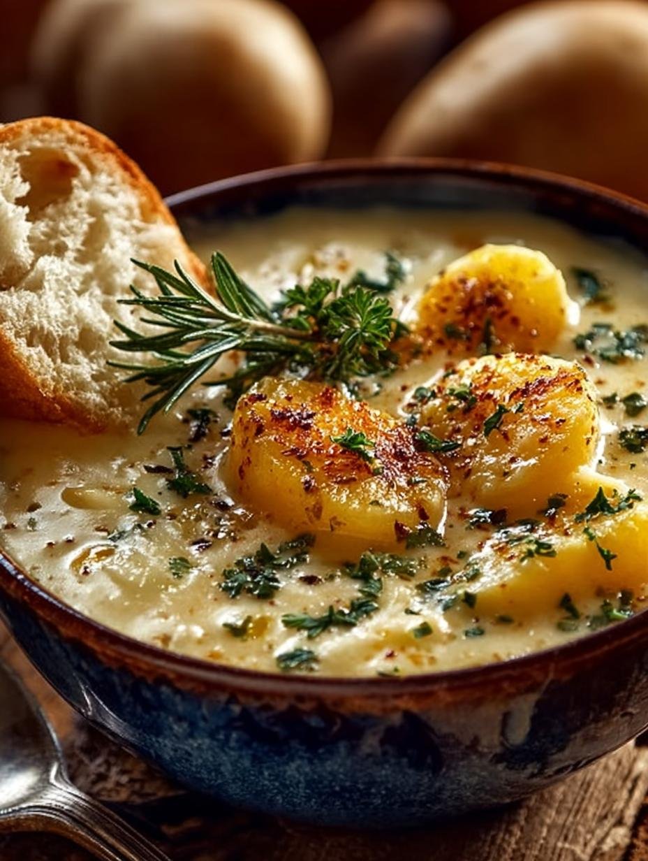 Hearty Cheddar Garlic Herb